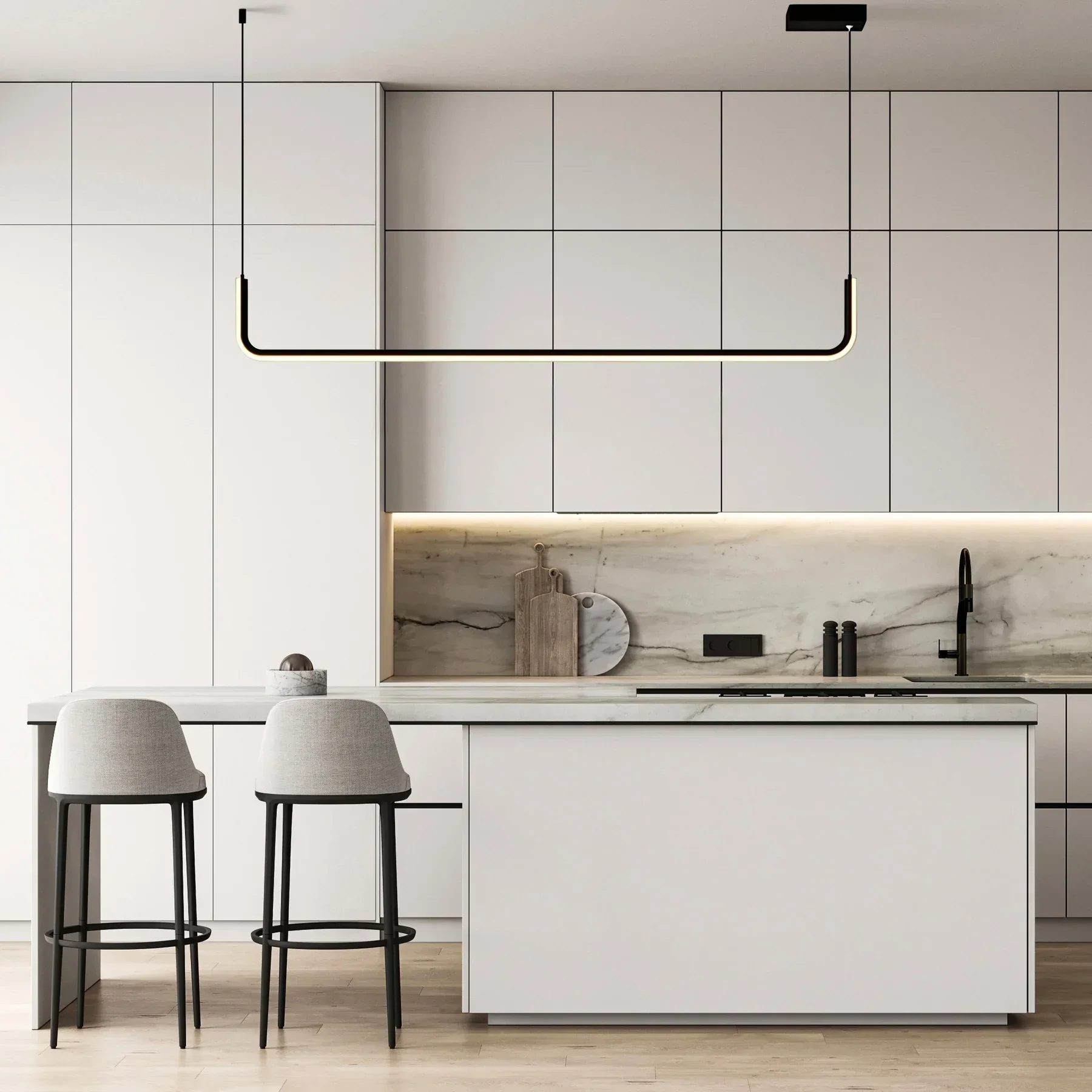 Modern LED Kitchen Island Bar Light