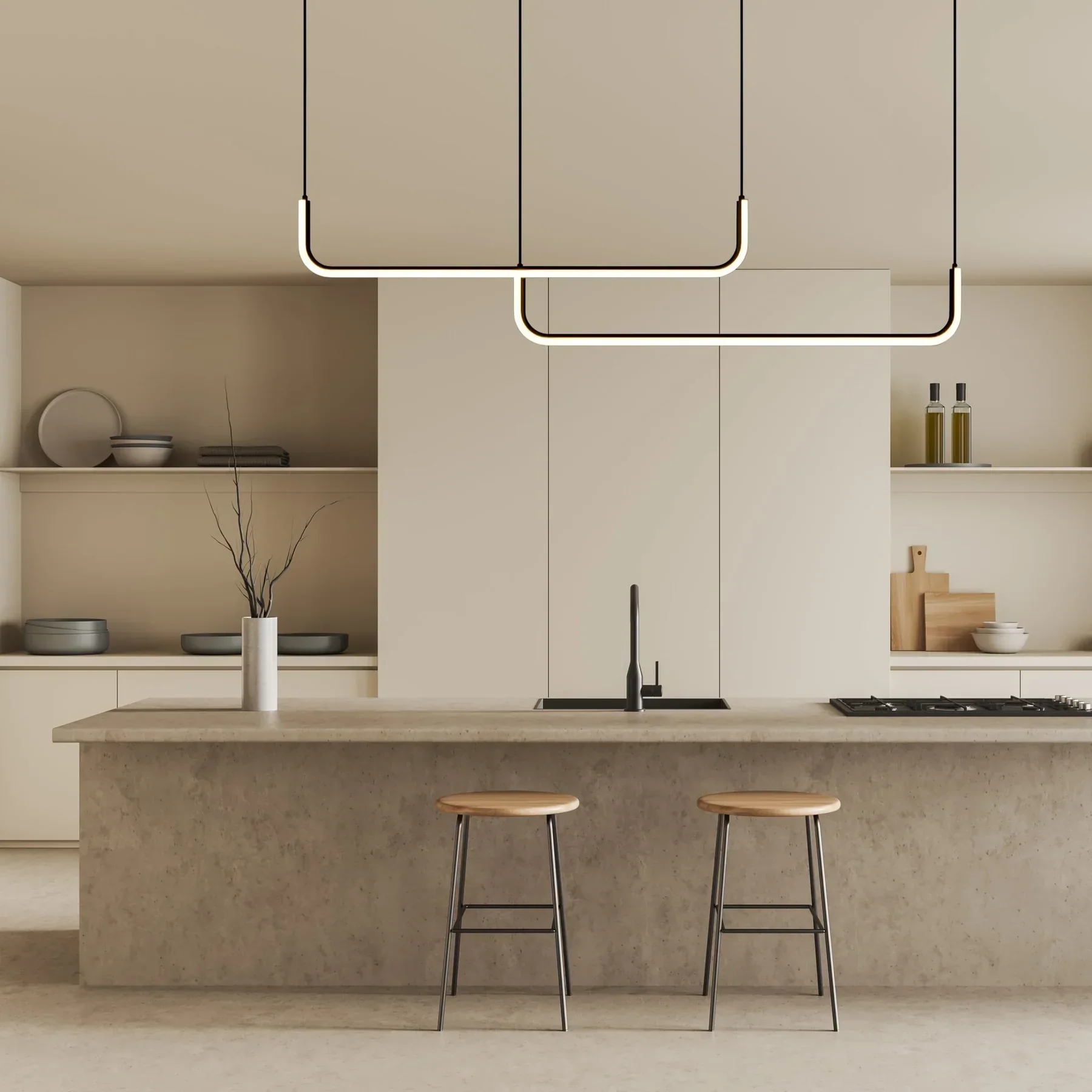 Modern LED Kitchen Island Bar Light - Image 2