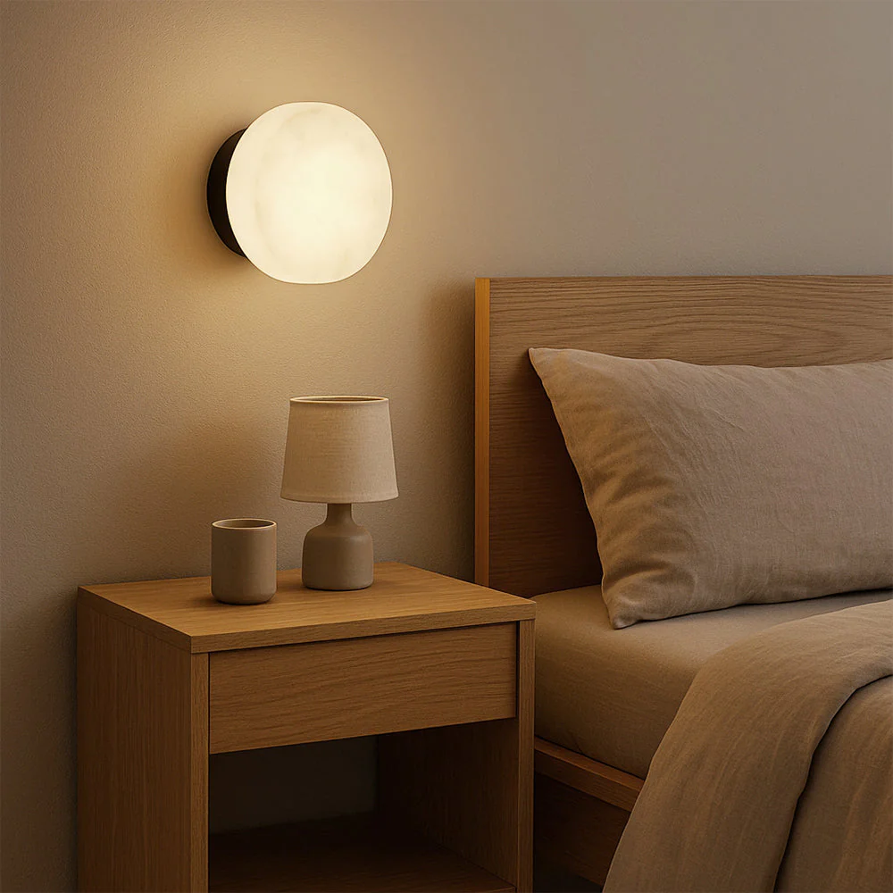 Modern Marble Wall Sconce - Image 3