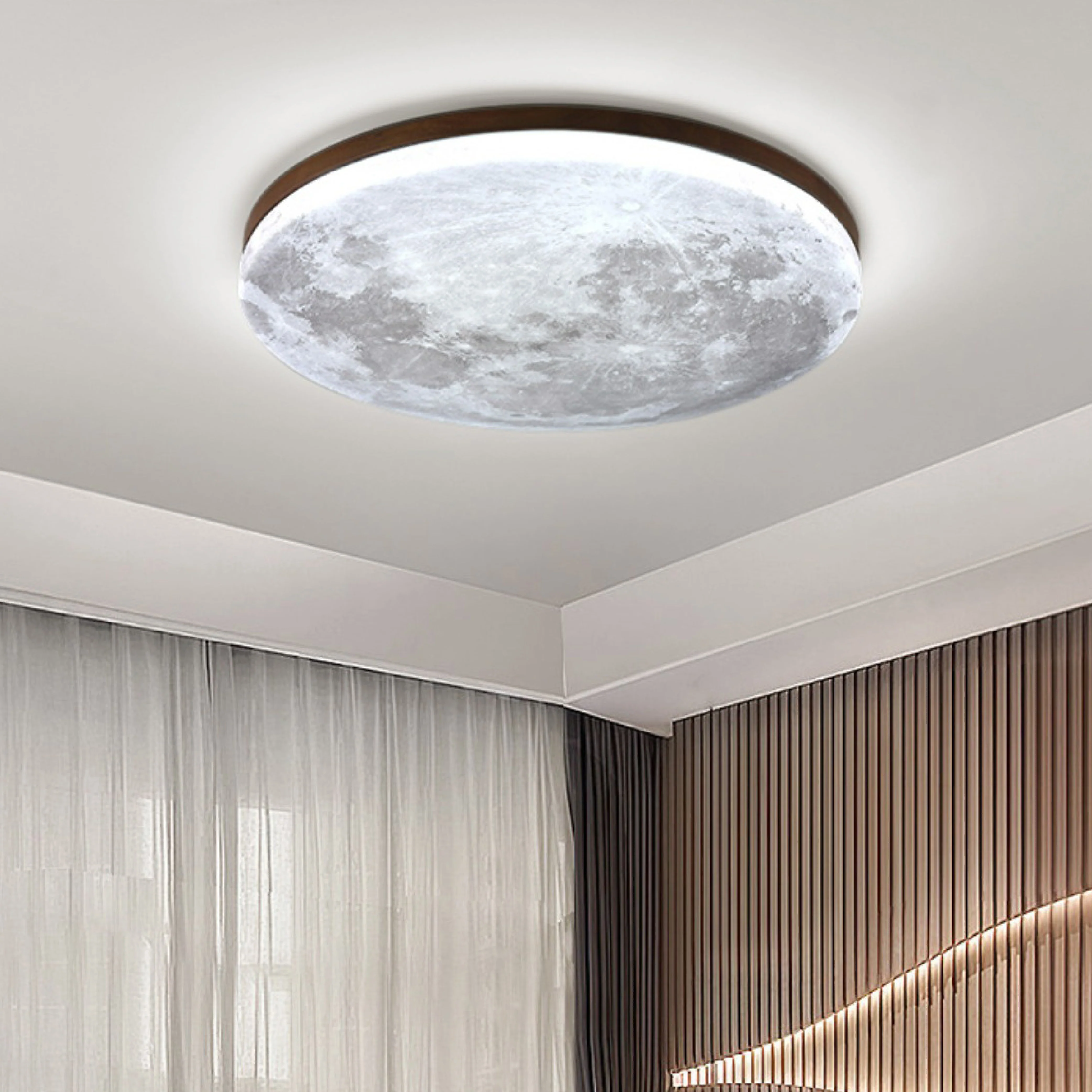 Modern Moon Ceiling Light - Image 5
