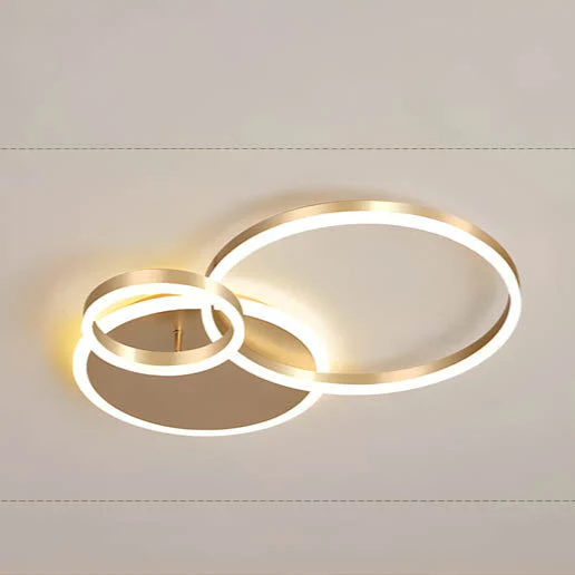 Modern Multi-Ring LED Ceiling Light - Image 11