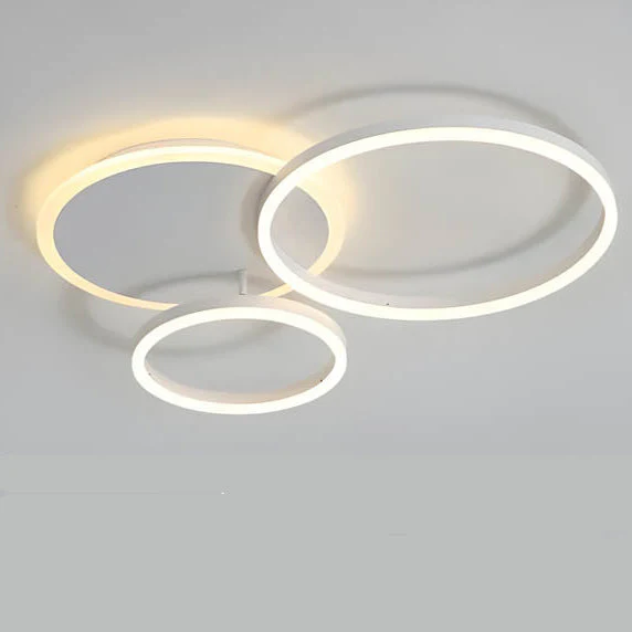 Modern Multi-Ring LED Ceiling Light - Image 12