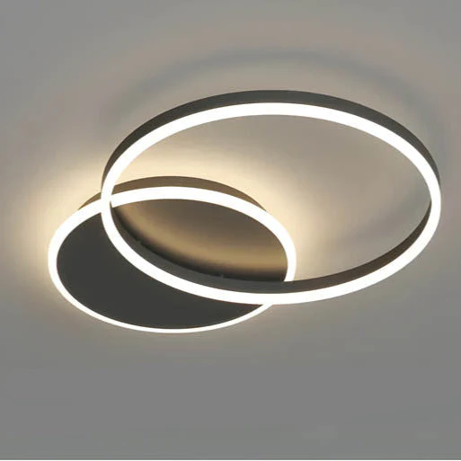 Modern Multi-Ring LED Ceiling Light - Image 7