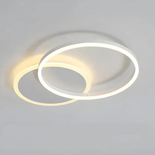 Modern Multi-Ring LED Ceiling Light - Image 9