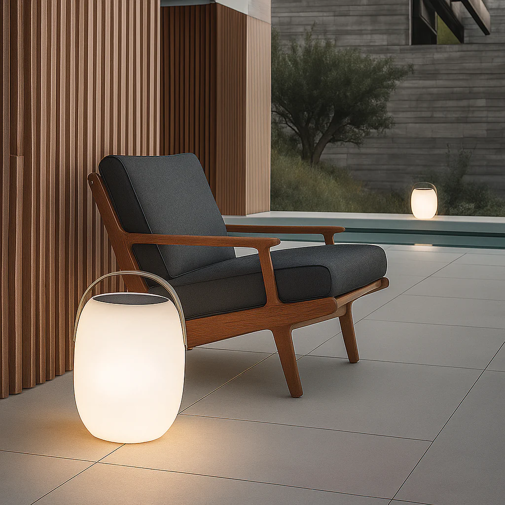 Modern Portable Terrace Solar Lamp - Image 4
