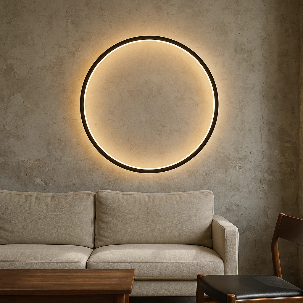 Modern Ring Wall Light - Image 5