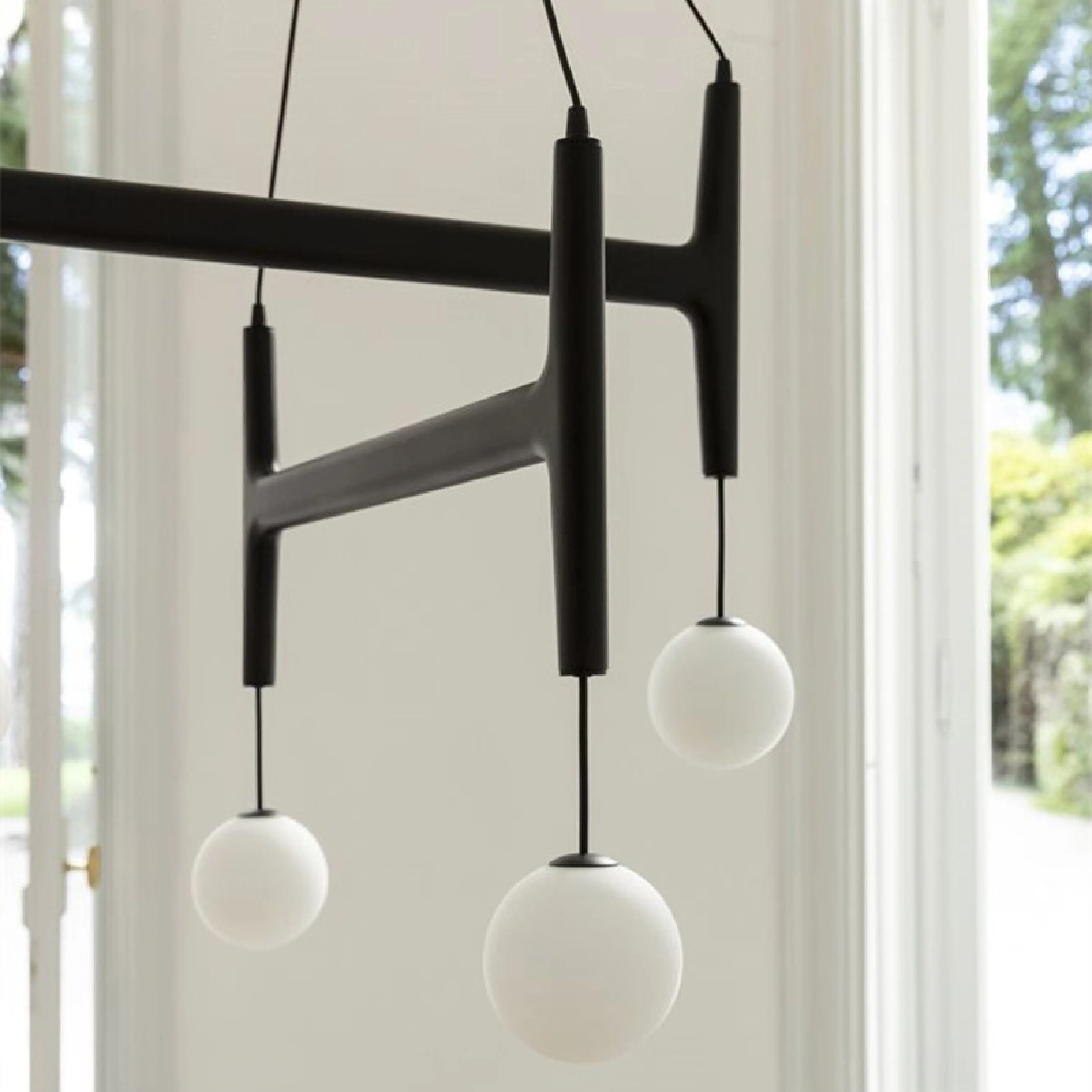 Modern Sculptural Chandelier - Image 2