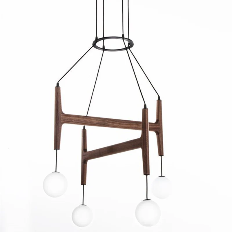 Modern Sculptural Chandelier - Image 6