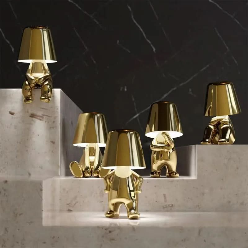 Modern Sculptural LED Table Lamp - Image 2