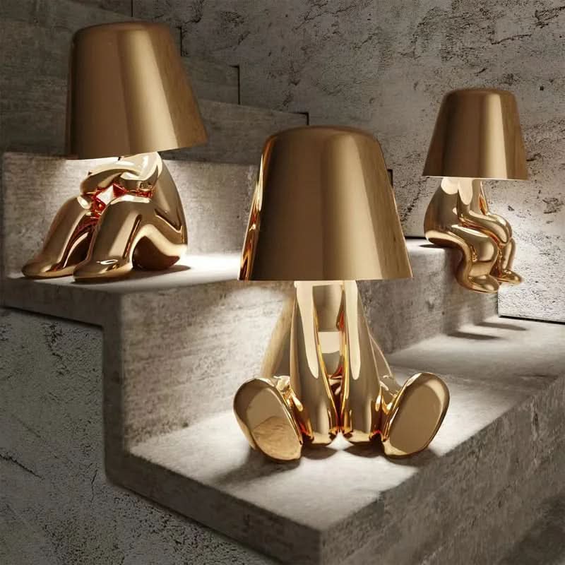 Modern Sculptural LED Table Lamp - Image 3