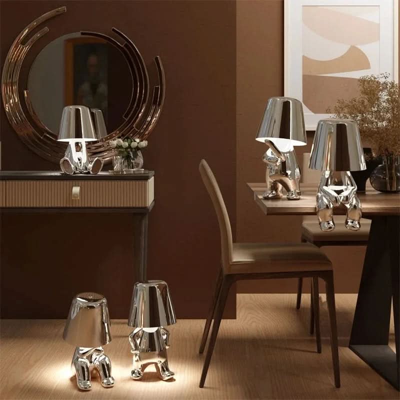 Modern Sculptural LED Table Lamp - Image 5