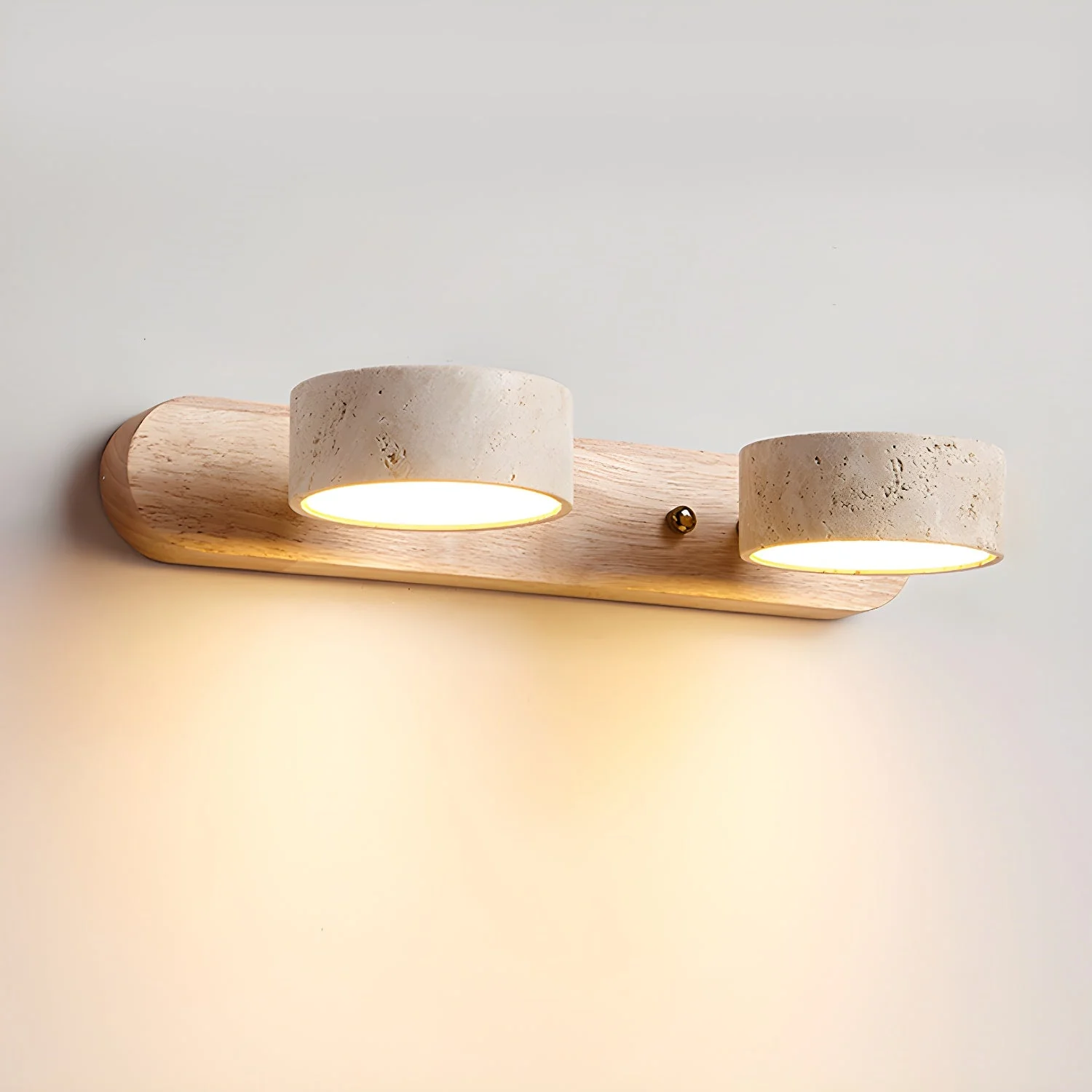 Modern Travertine  Duo Wall Light - Image 21