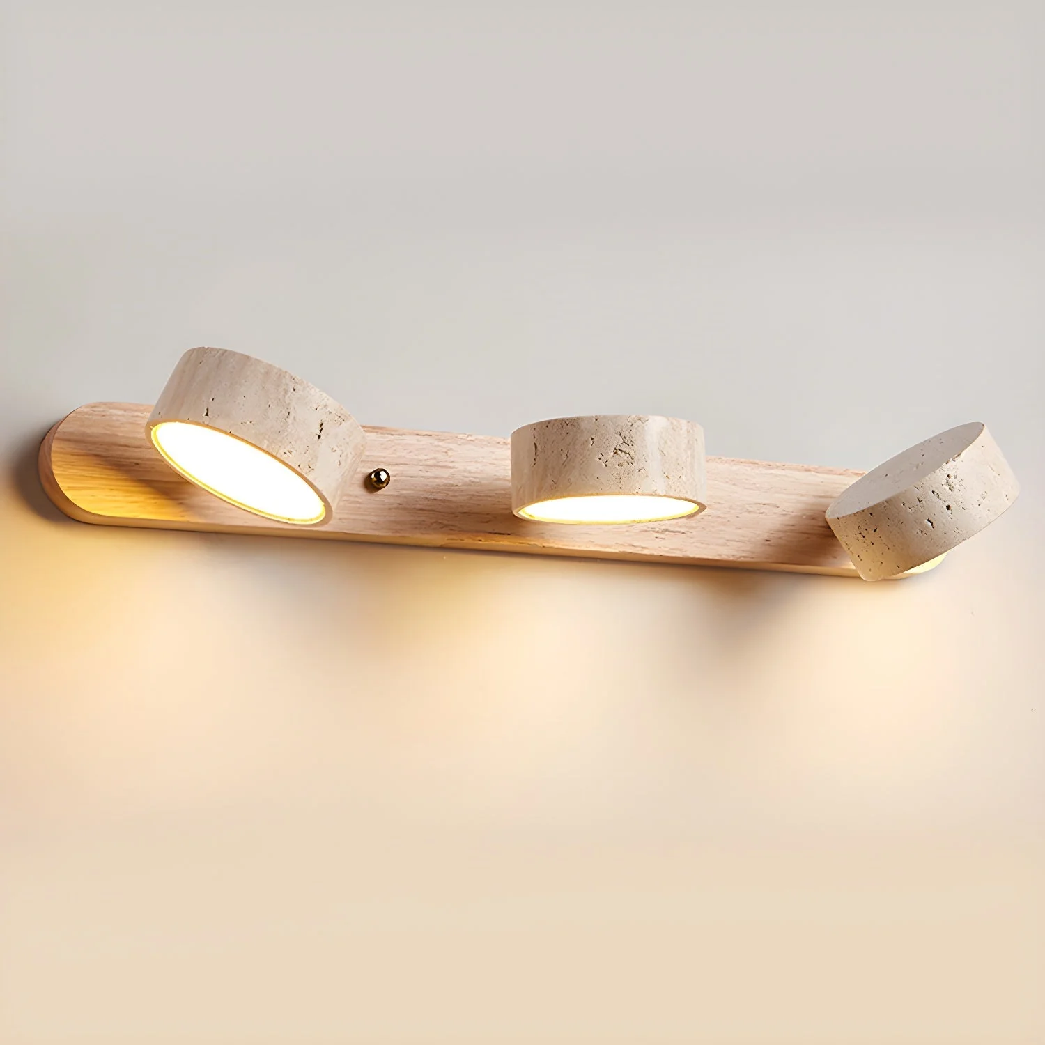 Modern Travertine  Duo Wall Light - Image 7