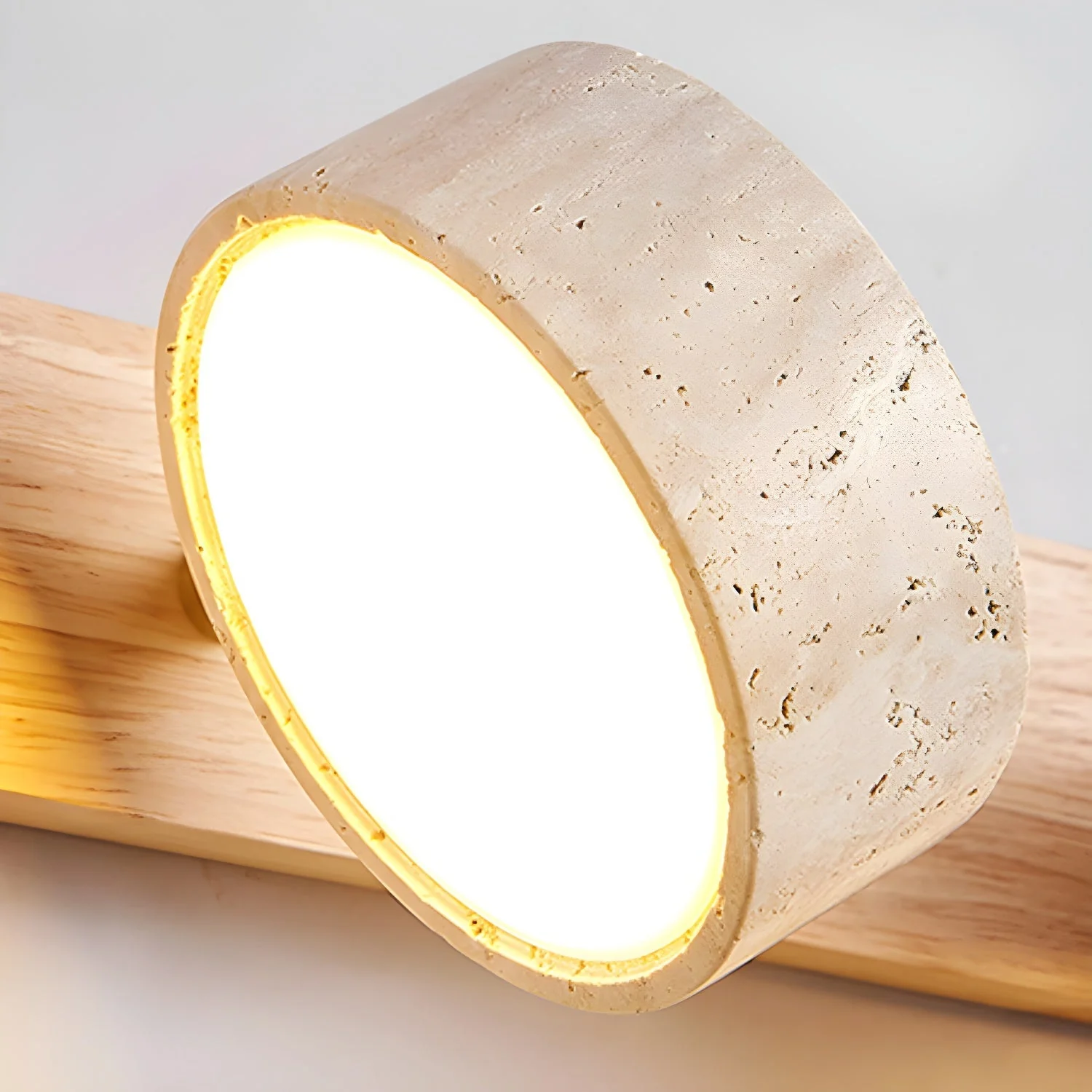 Modern Travertine  Duo Wall Light - Image 8