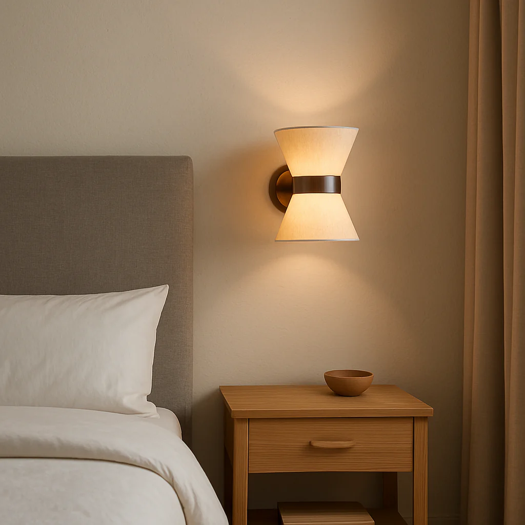 Modern Wabi Sabi Silk Wall Light - Image 3