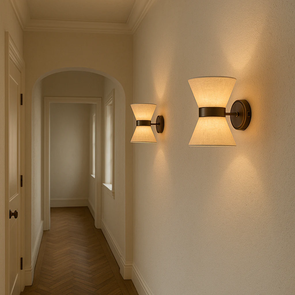 Modern Wabi Sabi Silk Wall Light - Image 4