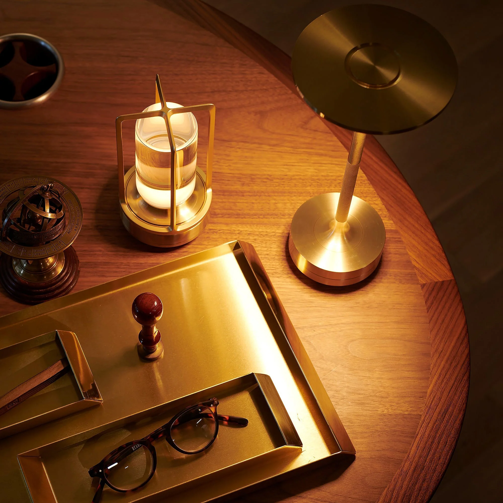 Modern Wireless Lantern Desk Lamp - Image 2