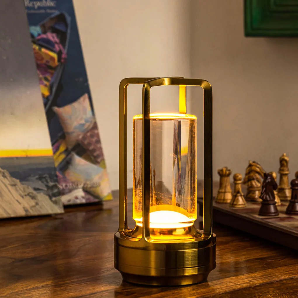 Modern Wireless Lantern Desk Lamp - Image 4