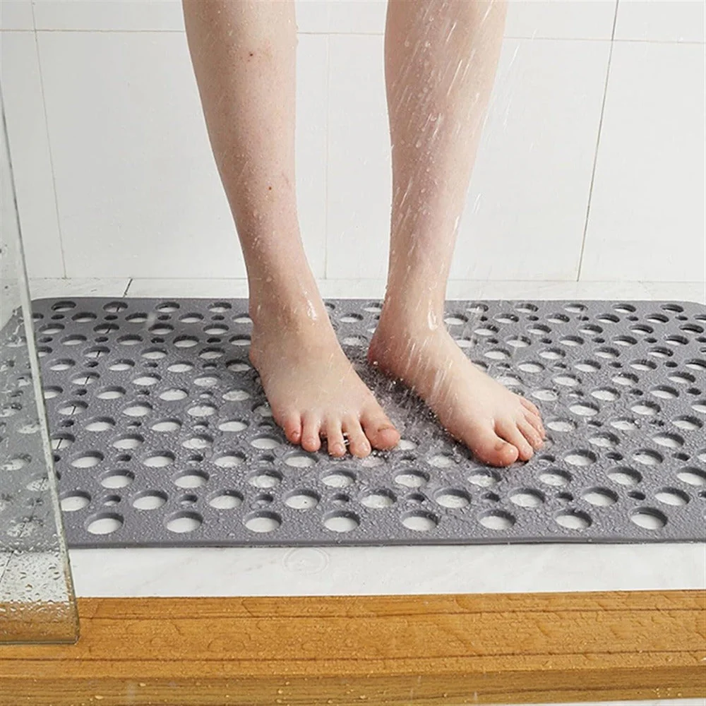 Non Slip Shower Mat with Suction Cups Bathroom Floor Mat