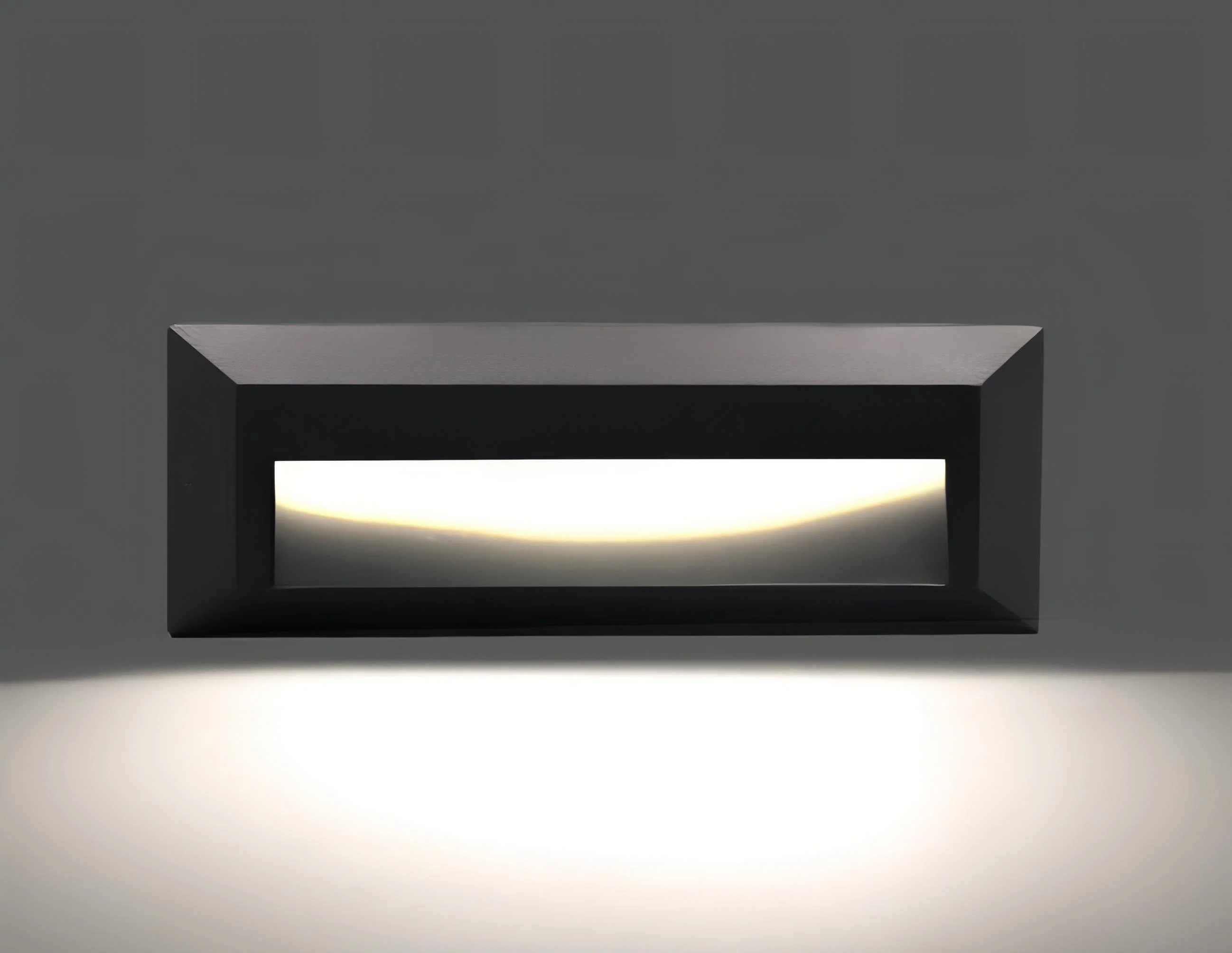 Outdoor LED Step Light Rectangular Wall Mounted Light Fixture - Image 3