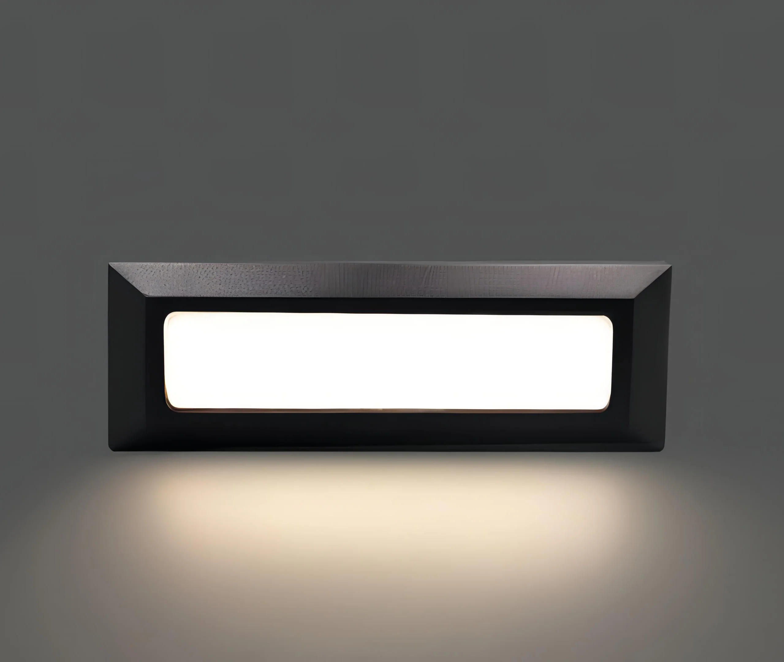 Outdoor LED Step Light Rectangular Wall Mounted Light Fixture - Image 4