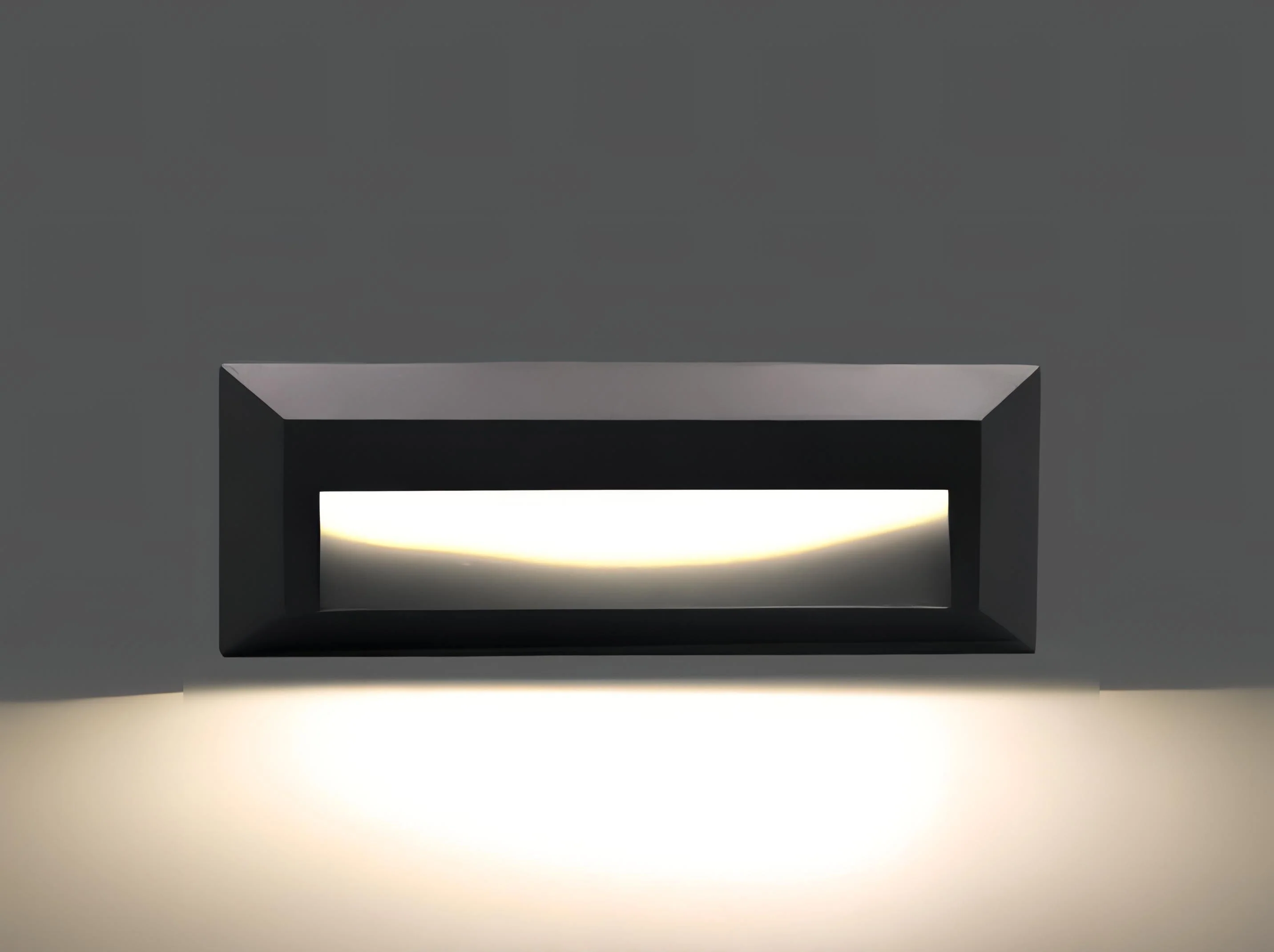 Outdoor LED Step Light Rectangular Wall Mounted Light Fixture - Image 6