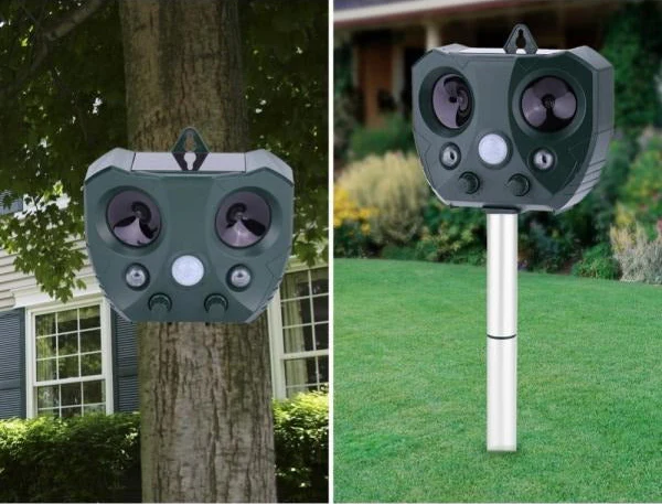 Outdoor Ultrasonic Pest Repeller with Motion Sensor - Image 5