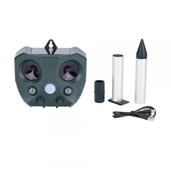 Outdoor Ultrasonic Pest Repeller with Motion Sensor - Image 6