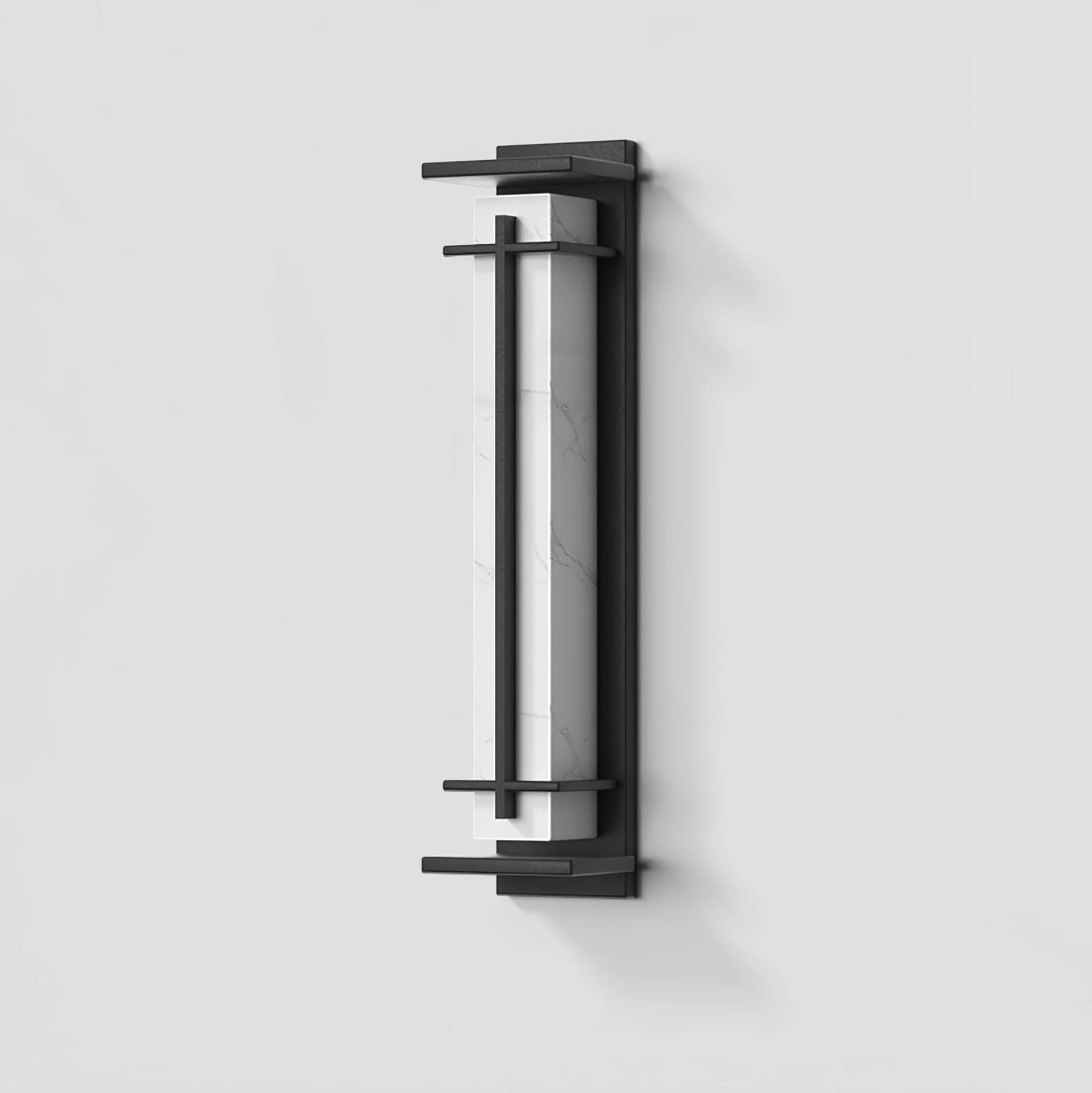Outdoor Wall Light Waterproof LED Alabaster Style Exterior Lamp - Image 30