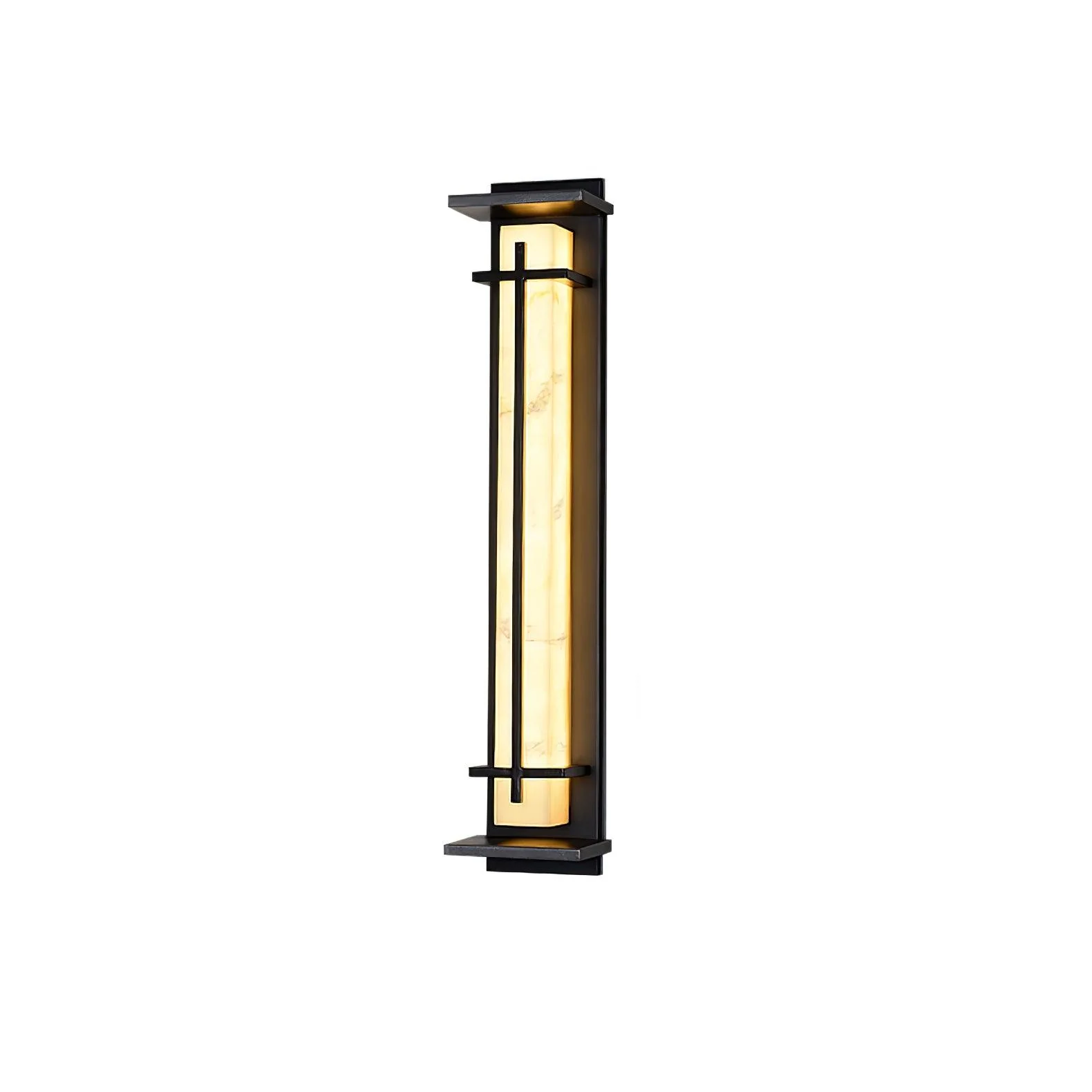 Outdoor Wall Light Waterproof LED Alabaster Style Exterior Lamp - Image 33