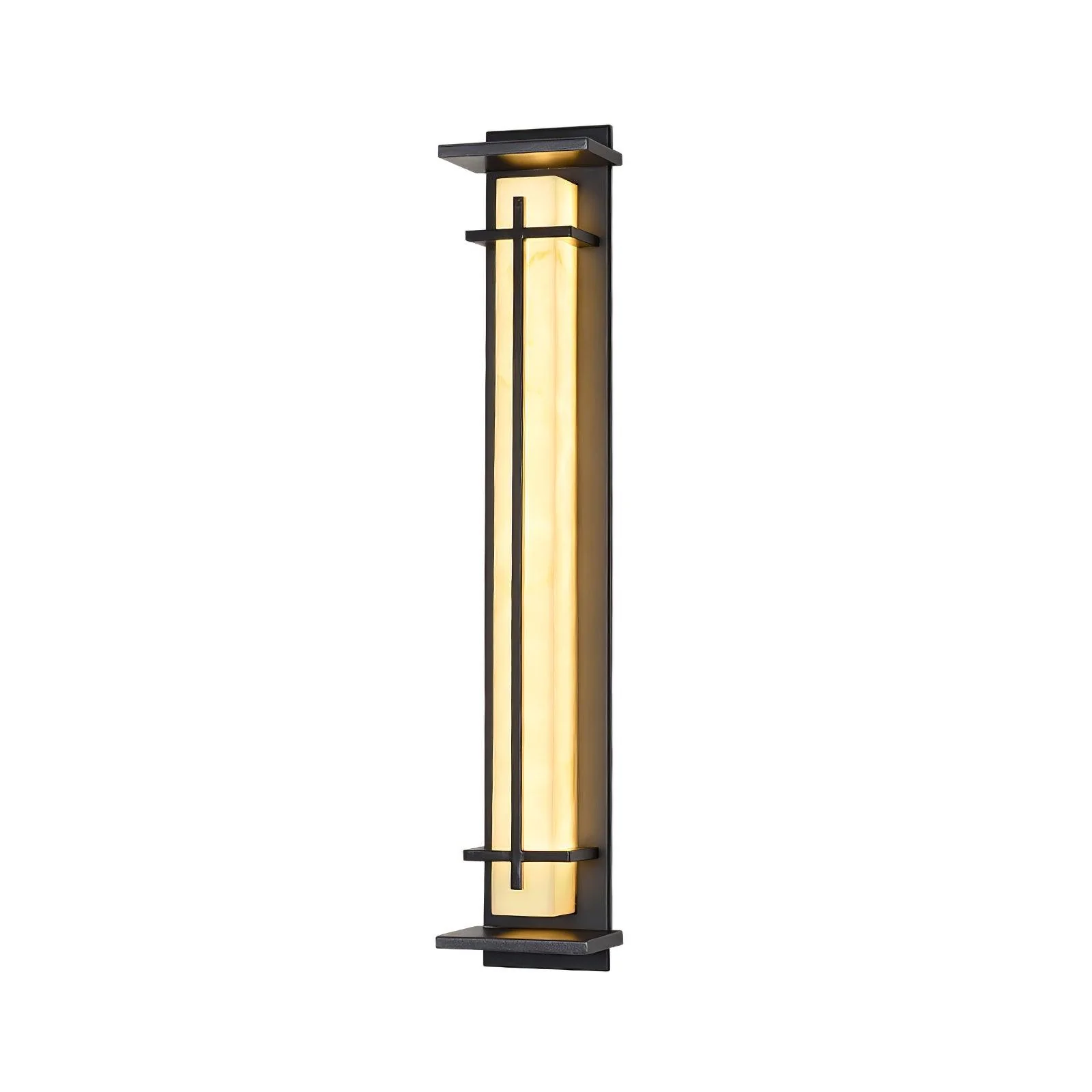 Outdoor Wall Light Waterproof LED Alabaster Style Exterior Lamp - Image 38