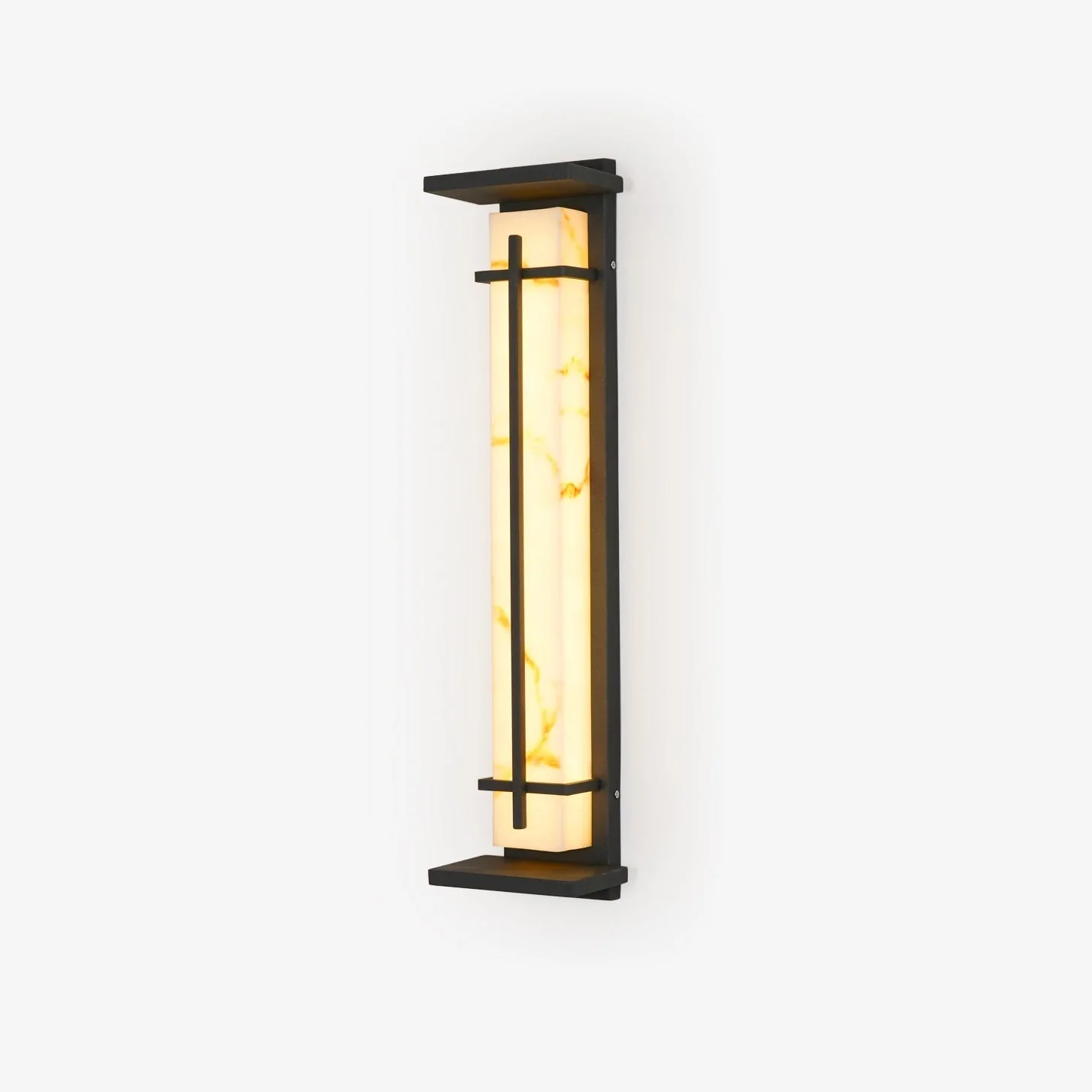 Outdoor Wall Light Waterproof LED Alabaster Style Exterior Lamp - Image 40