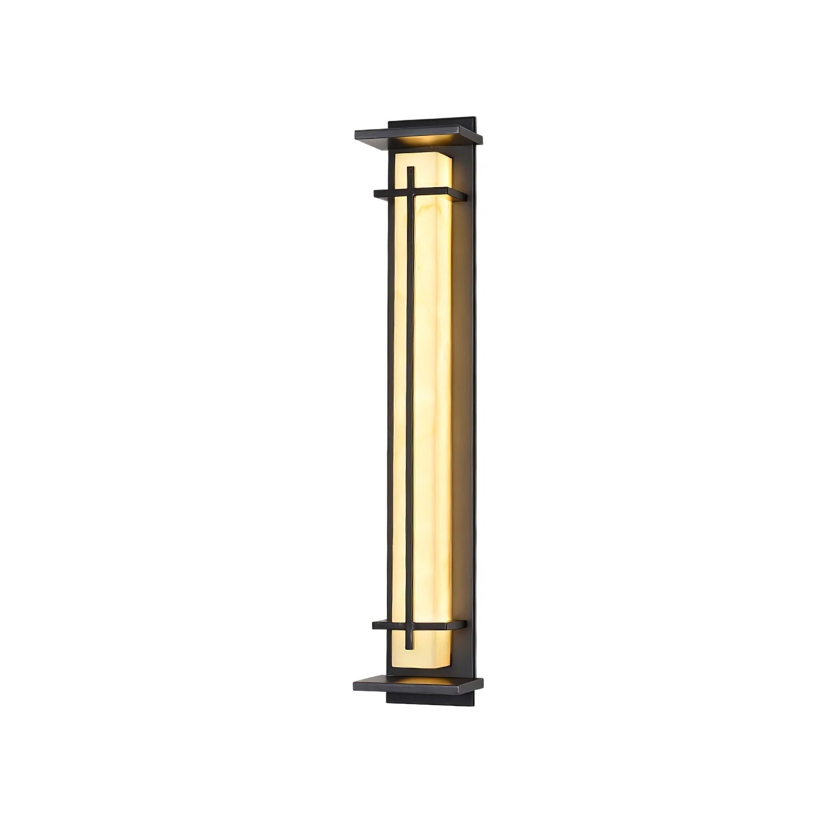 Outdoor Wall Light Waterproof LED Alabaster Style Exterior Lamp - Image 45