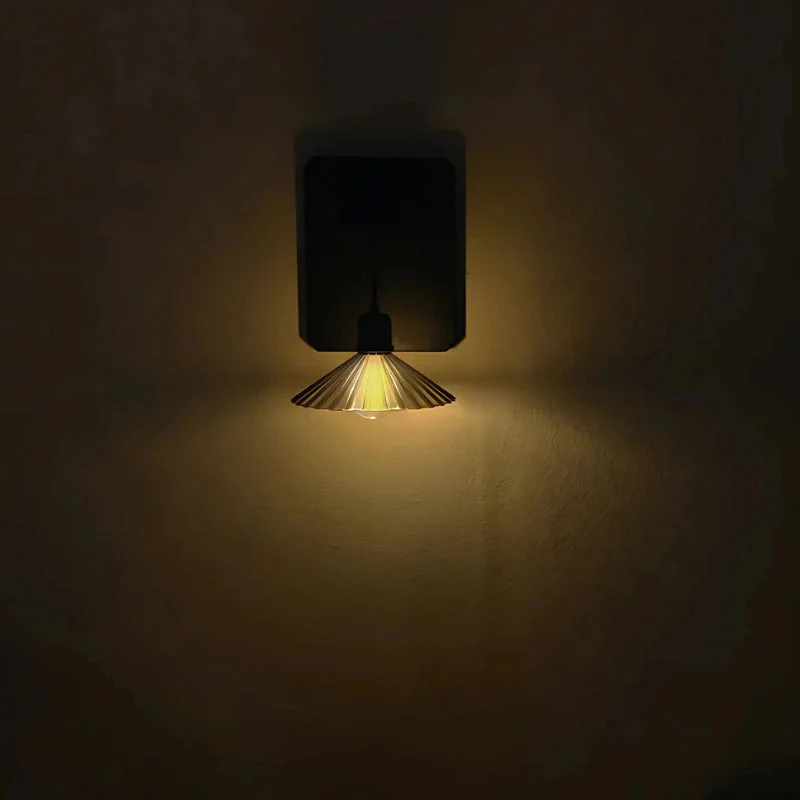 Outdoor Wall Light With Hanging Shade And Dusk Sensor - Image 3