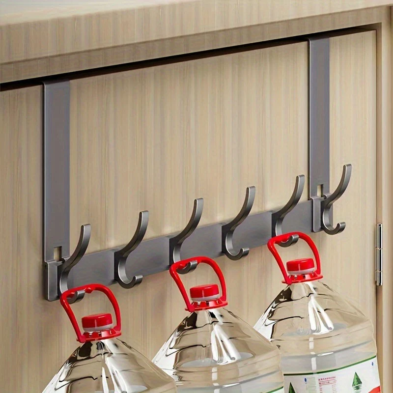Over Door Hook Rack Wall Coat Hooks Storage Hanger - Image 4