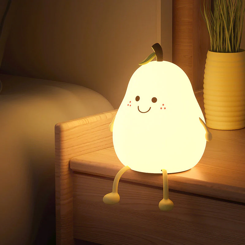 Pear Shaped Night Light With Soft Adjustable Glow - Image 7