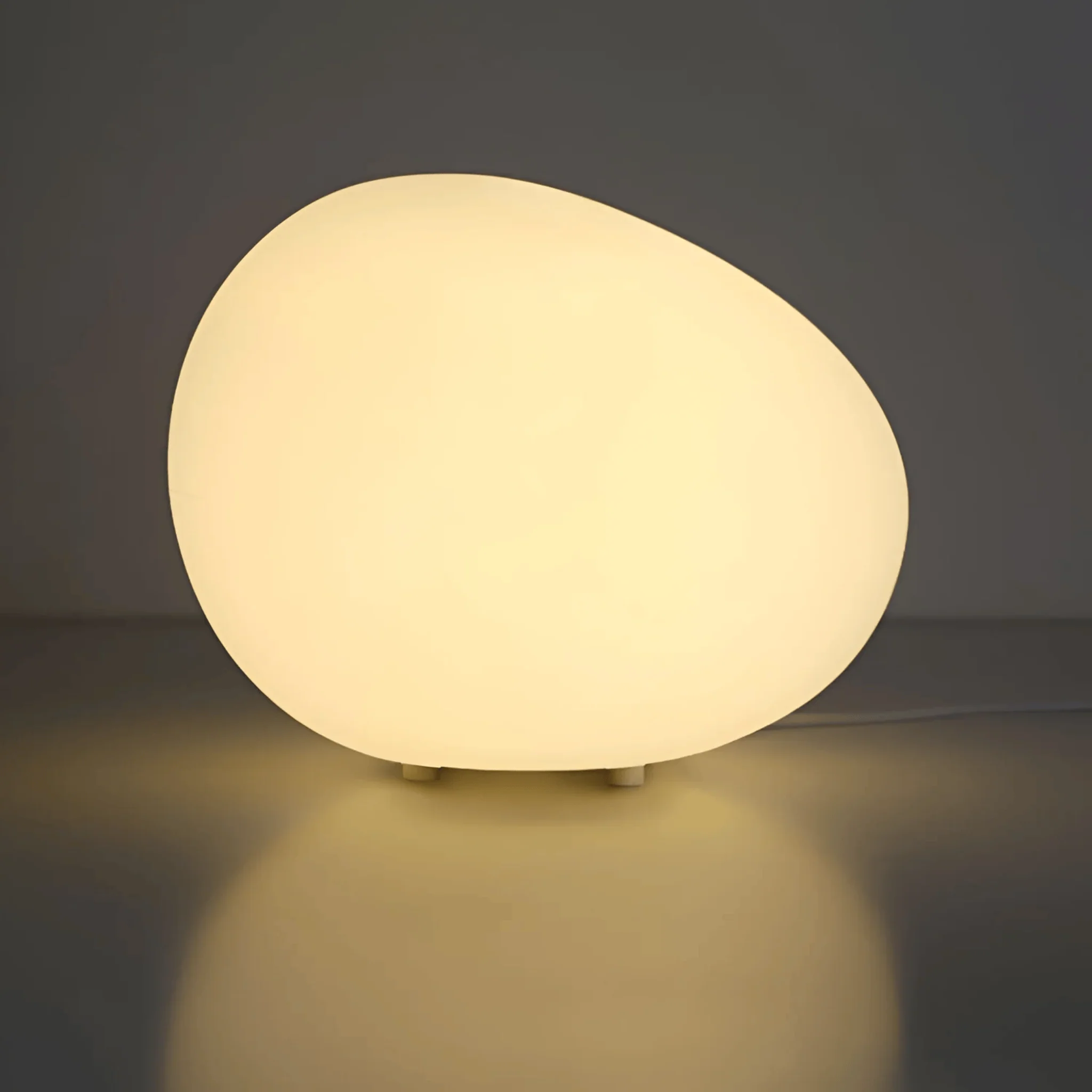 Pebble Shaped LED Night Light with Smooth Diffused Glow - Image 3