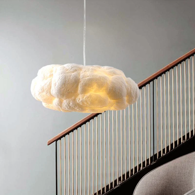 Pendant Light with Cloud Form and Soft Diffused Glow - Image 2