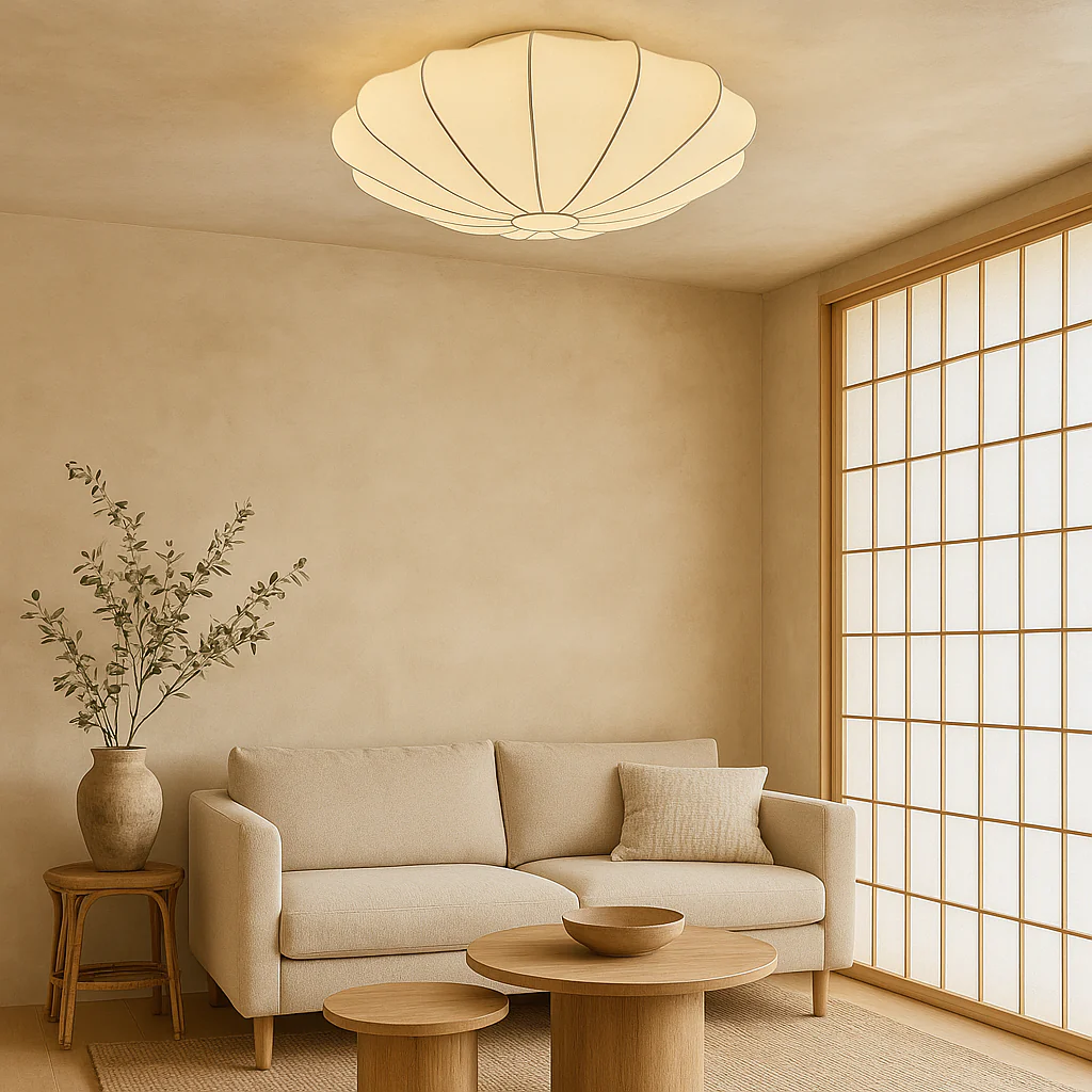 Petal-Inspired Soft Glow Ceiling Light - Image 5