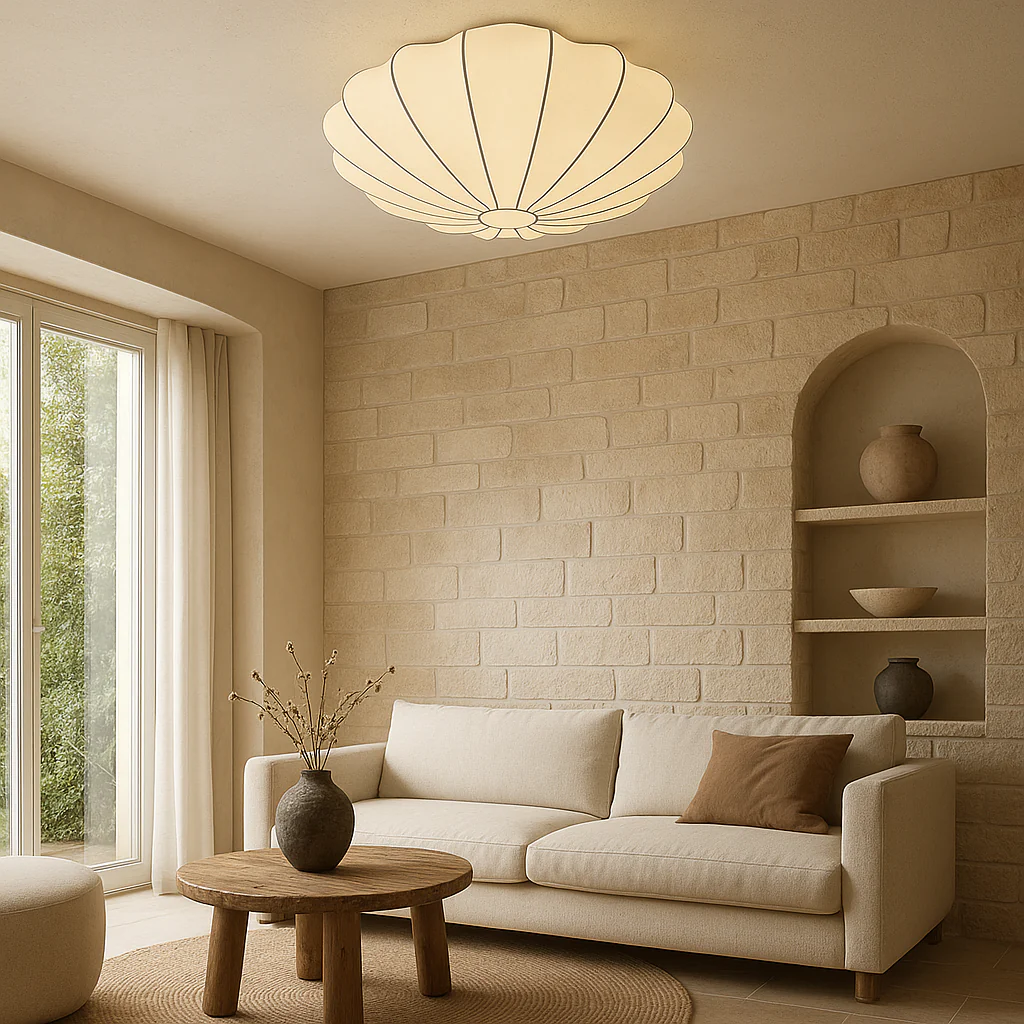Petal-Inspired Soft Glow Ceiling Light - Image 7