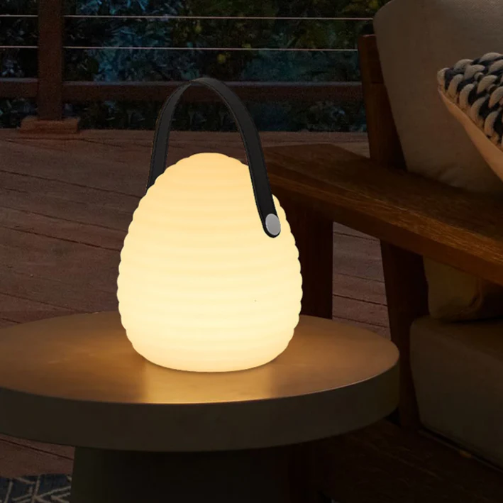 Portable Colour Changing LED Outdoor Lantern With Remote Control - Image 4