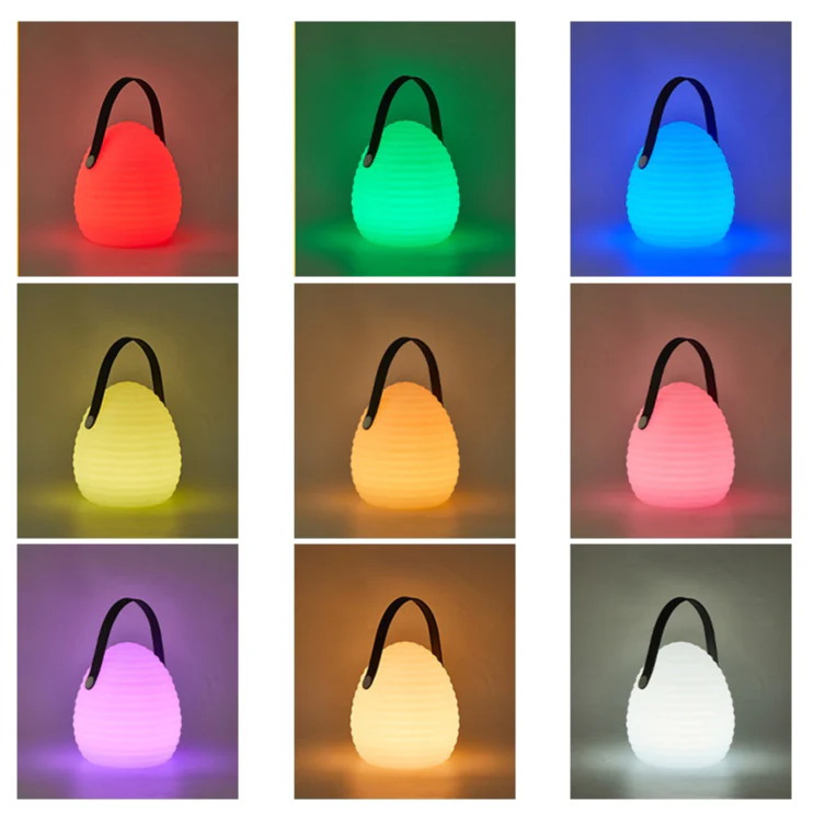 Portable Colour Changing LED Outdoor Lantern With Remote Control - Image 5