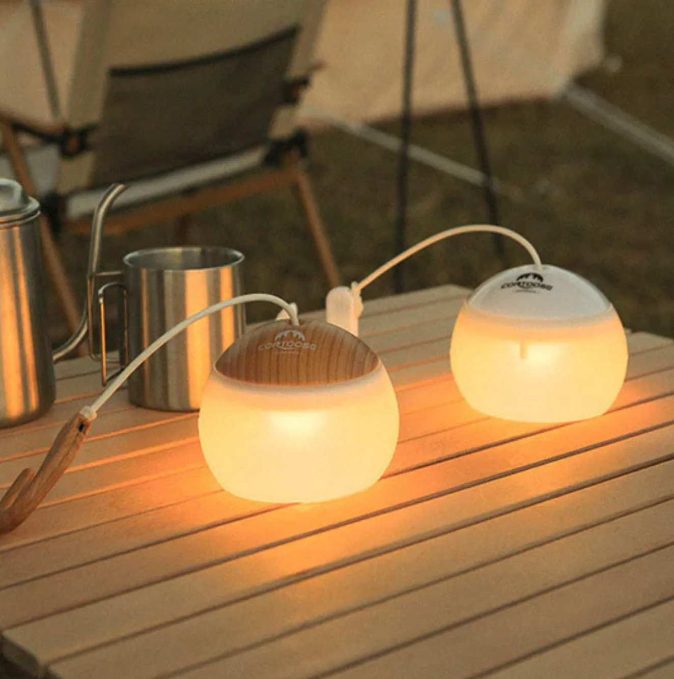 Portable LED Camping Lamp Outdoor Hanging Lantern - Image 4