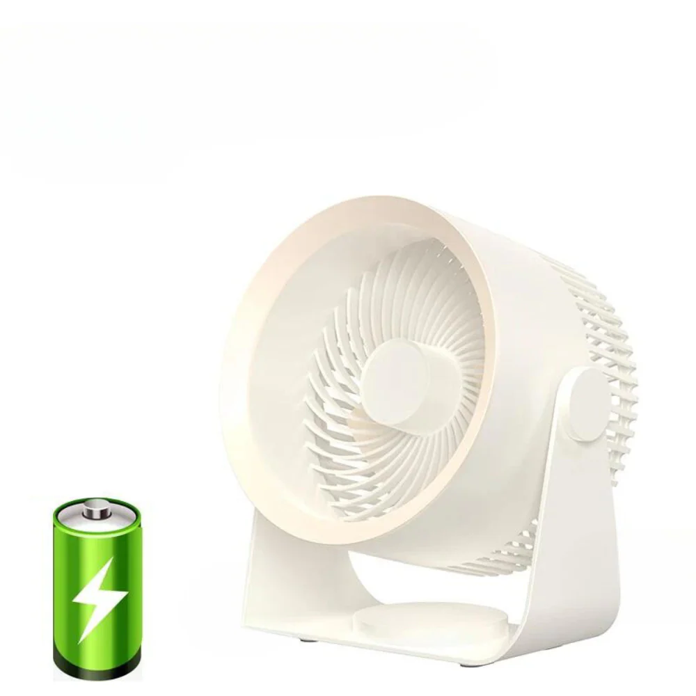 Portable Table Fan with Tilt Stand and Circular Air Vent - Image 10