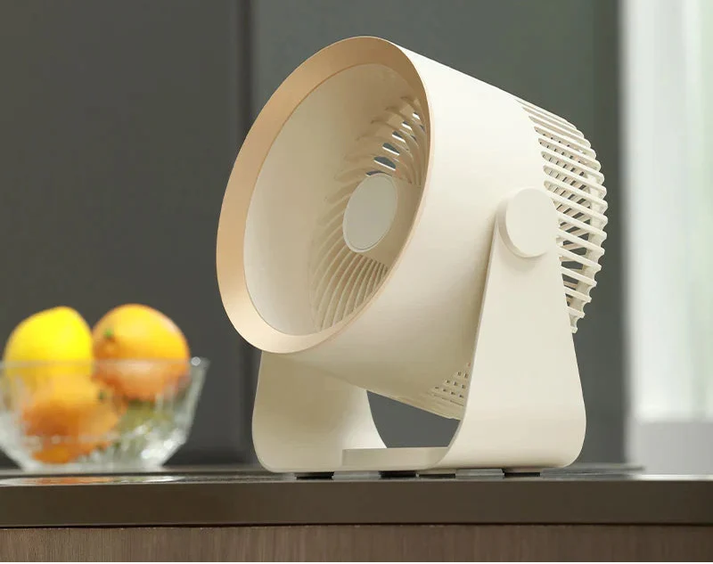 Portable Table Fan with Tilt Stand and Circular Air Vent - Image 2
