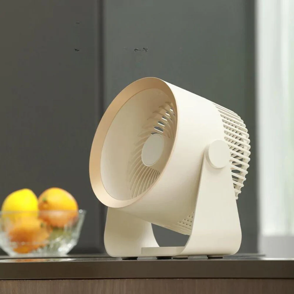 Portable Table Fan with Tilt Stand and Circular Air Vent - Image 4