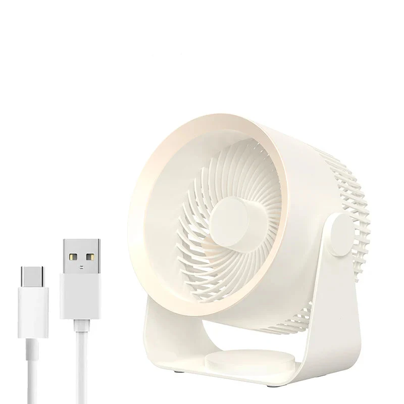 Portable Table Fan with Tilt Stand and Circular Air Vent - Image 9
