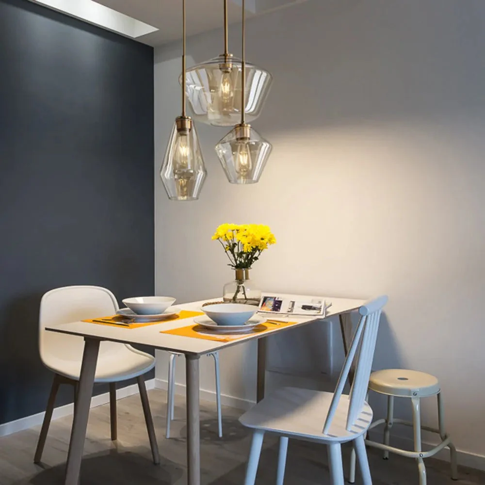 Prism Crystal Glass Pendant Light - Image 11