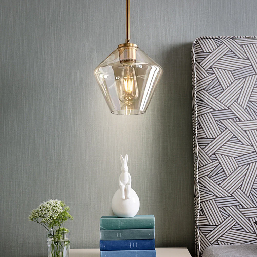 Prism Crystal Glass Pendant Light - Image 2