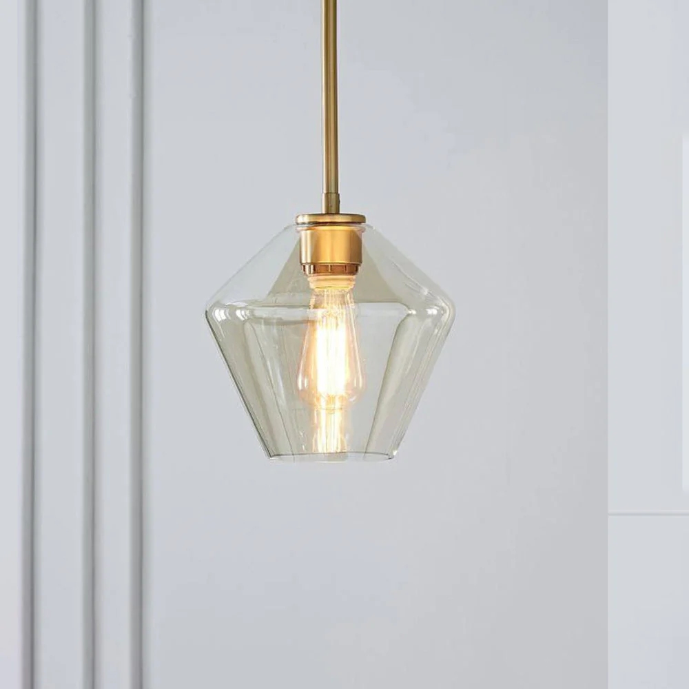 Prism Crystal Glass Pendant Light - Image 4